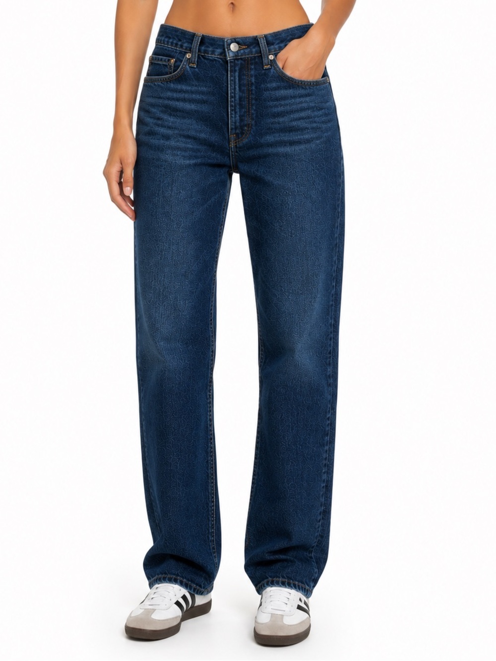 AGOLDE Riley Crop High Rise Straight Jean Slick Size 25 NWT